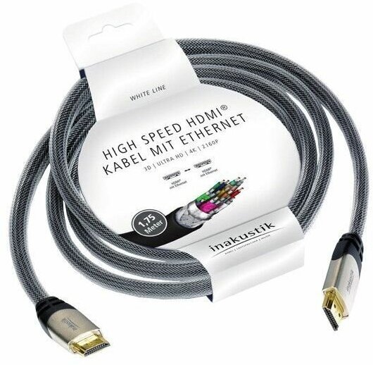 Inakustik White HDMI 1.75 m кабель HDMI