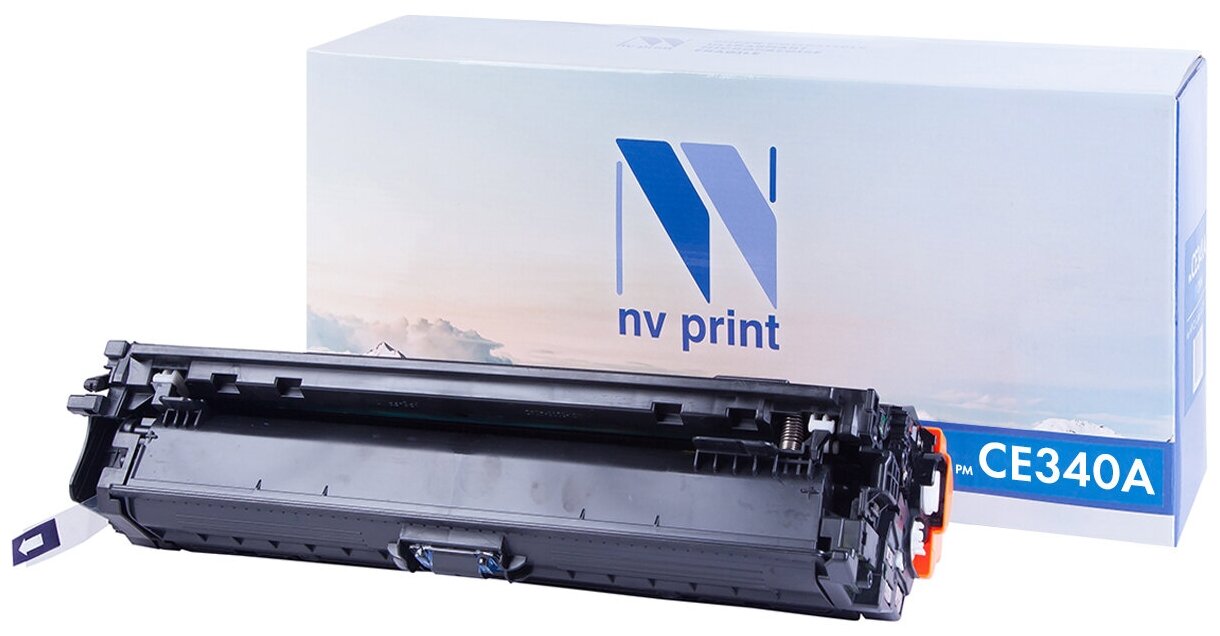 Лазерный картридж NV Print NV-CE340ABk для HP LaserJet Color Enterprise 700 M775dn, M775f, M775z, M775z+ (совместимый, чёрный, 13500 стр.)