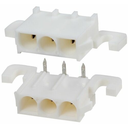 UMNL, вилка на плату угл. 1х3 контакта шаг 6.35мм