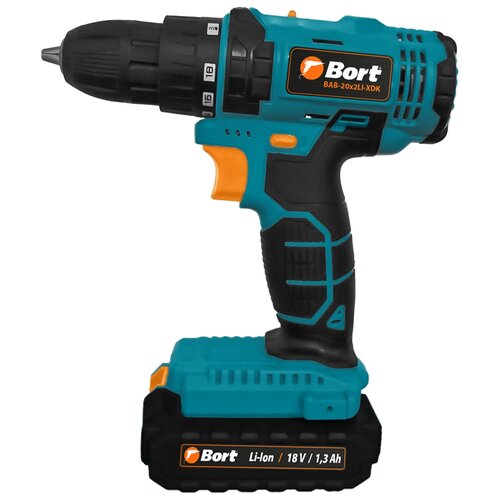 BORT Дрель-шуруповерт аккумуляторная BORT BAB-20x2Li-XDK 337600₽