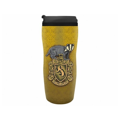 фото Кружка abystyle travel mug harry potter: hufflepuff