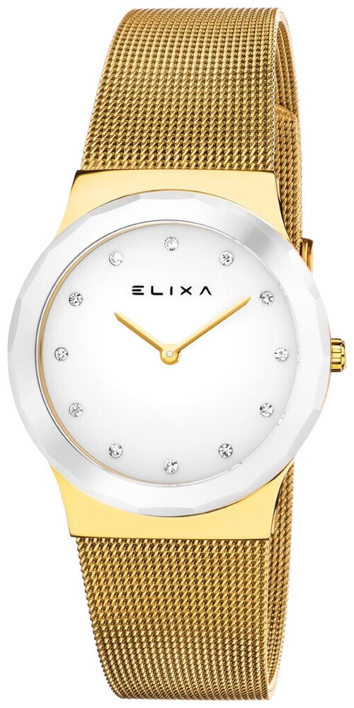 Наручные часы ELIXA Ceramica, золотой