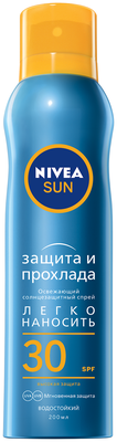 NIVEA Sun освежающий солнцезащитный спрей Защита и прохлада SPF 30