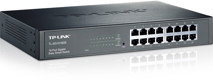 Коммутатор TP-LINK TL-SG1016DE управляемый 16xGbLAN