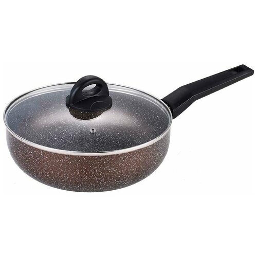 фото Глубокая сковорода со стеклянной крышкой ø 26 см z-90208 zeidan