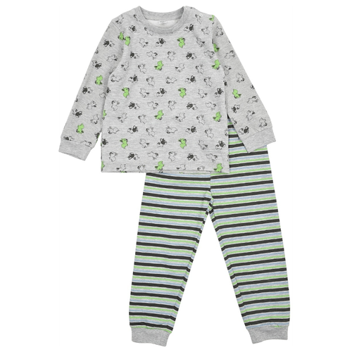 Пижама детская с длинным рукавом, одежда для дома, для сна / Белый слон 5436 р.86/92