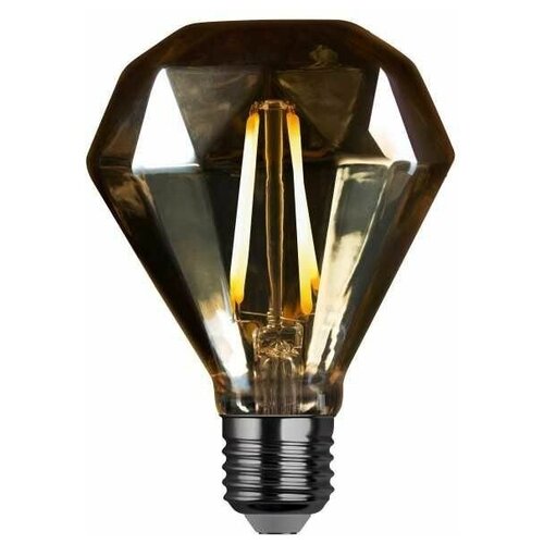 Лампа филаментная винтажная Ретроник Кристалл, тонированное стекло, 5Вт, E27, 2200K