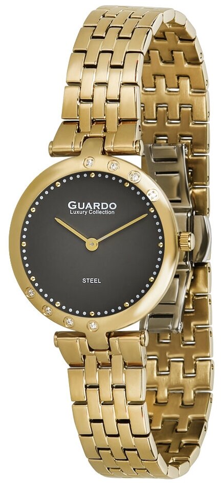 Наручные часы Guardo, мультиколор, золотой