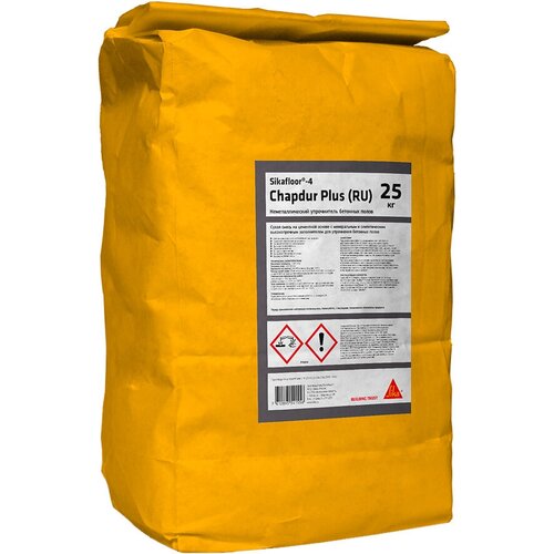 Упрочнитель топпинг для бетонных полов Sika Sikafloor-4 Chapdur Plus 25 кг 2430₽