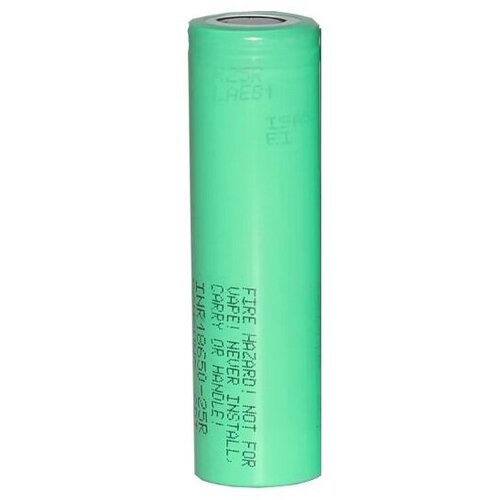 Аккумулятор Li-ion INR 18650 25RM 2500 mAh 20A Samsung аккумулятор li ion 18650 3000м