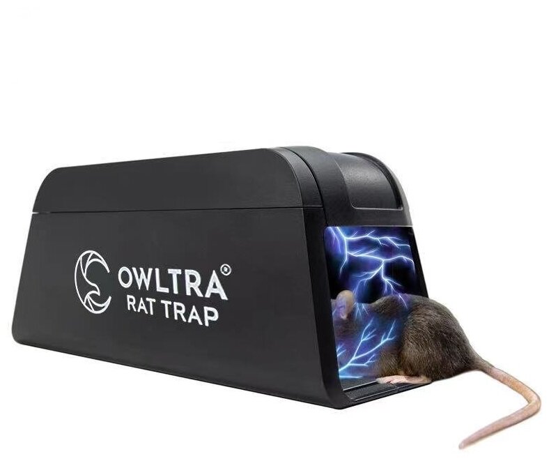 Крысоловка мышеловка электрическая Electric Rat Trap OWLTRA (без Wi-Fi)