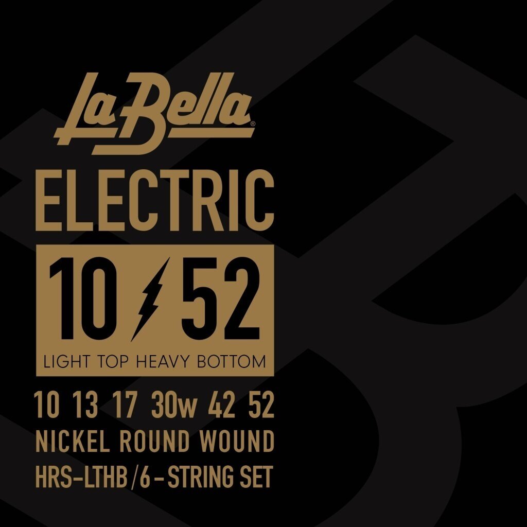 Cтруны La Bella HRS Series для электрогитары 10-52 (HRS-LTHB) — фото 1