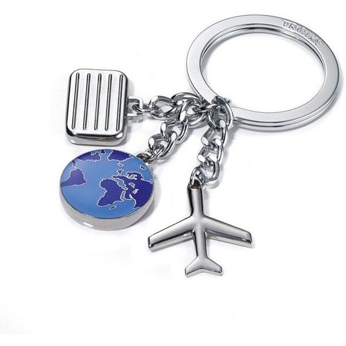 Брелок Troika, серебристый