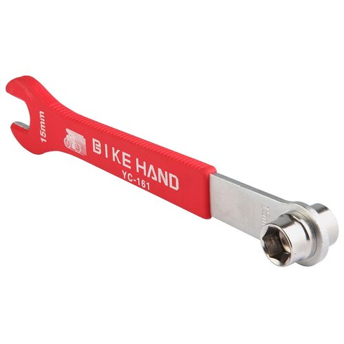 Ключ гаечный YC-161 Bike Hand 14-15 мм ключ bike hand yc 502a 15 мм 16 мм красный
