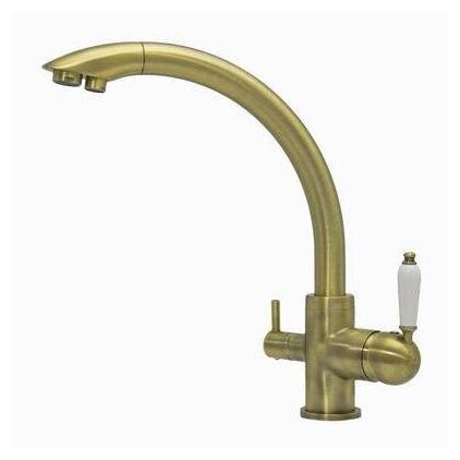 Смеситель для кухни Seaman Barcelone SSL-5382 Light Gold (PVD)