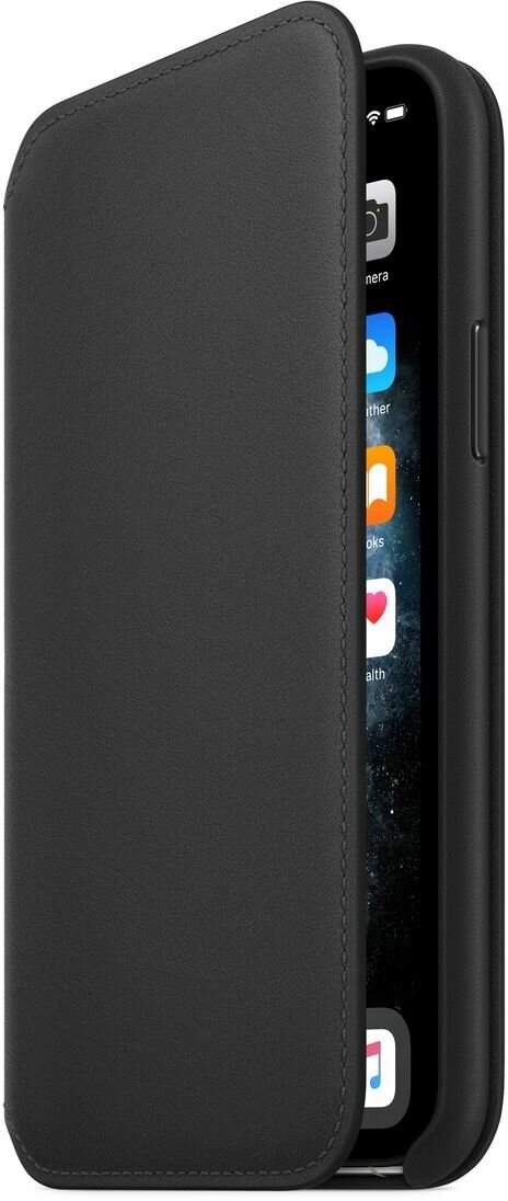 Чехол (флип-кейс) APPLE Leather Folio, для Apple iPhone 11 Pro, фиолетовый [mx072zm/a] - фото №4