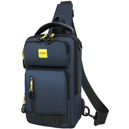 Рюкзак Multibrand, Синий, Единый школа