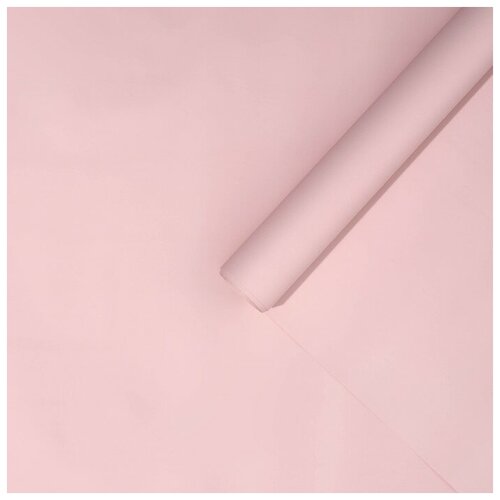Матовая пленка «Розовая пудра», 0.5 x 8 м, 55мкм