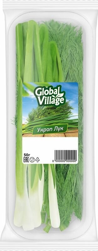 Зелень Global Village Укроп и лук