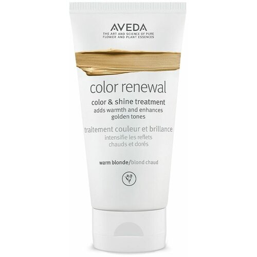 AVEDA Оттеночный бальзам-уход для реконструкции цвета Color Renewal Color And Shine Treatment (Warm Blonde)