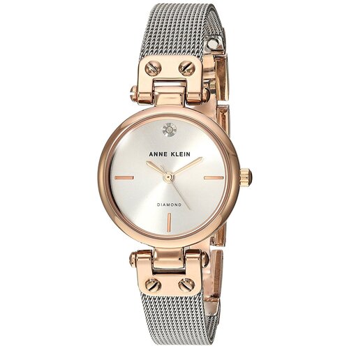 Наручные часы ANNE KLEIN Diamond 3003SVRT, серый, розовый