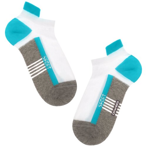фото Носки diwari, размер 27, серый, голубой