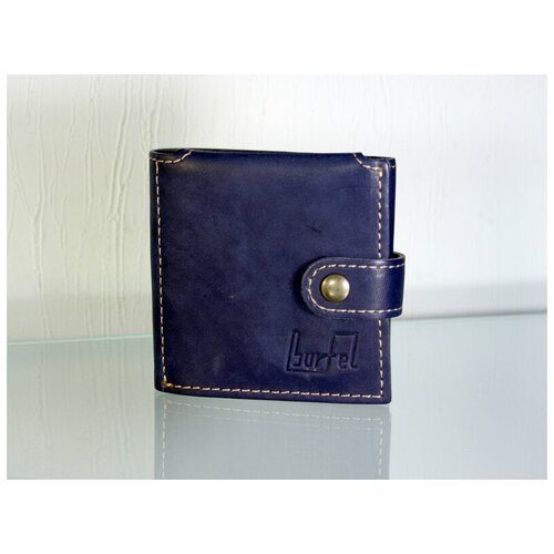 бумажник becontent фактура матовая синий Бумажник 15517_7006, фактура матовая, гладкая, синий