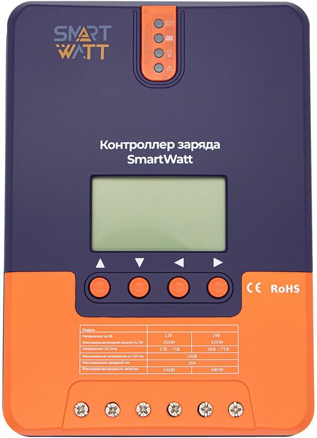 Контроллер заряда Delta (SmartWatt) MPPT 2440
