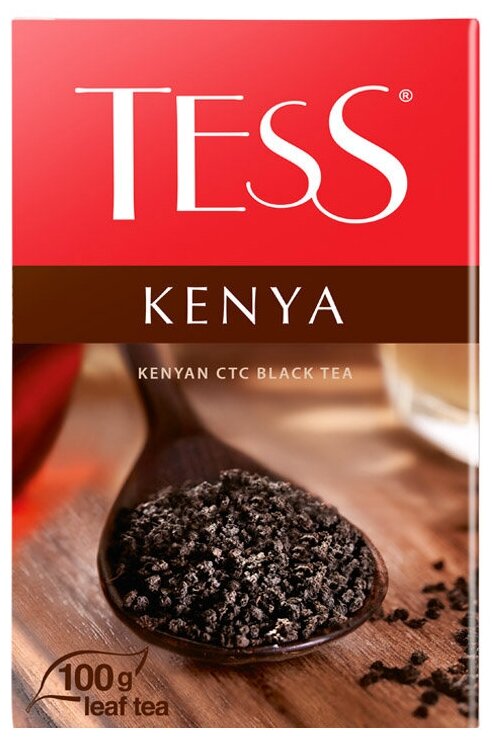 Чай Tess Kenya черный гранулированный, 200г