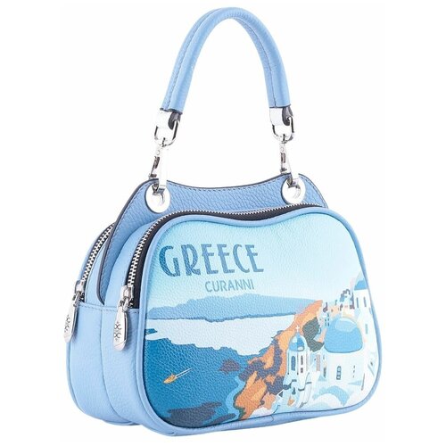 фото Сумка женская curanni на одной ручке с принтом греция