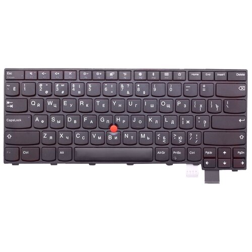 Клавиатура для ноутбука Lenovo ThinkPad T460S T470S черная без подсветки с рамкой и трекпойнтом 2486₽
