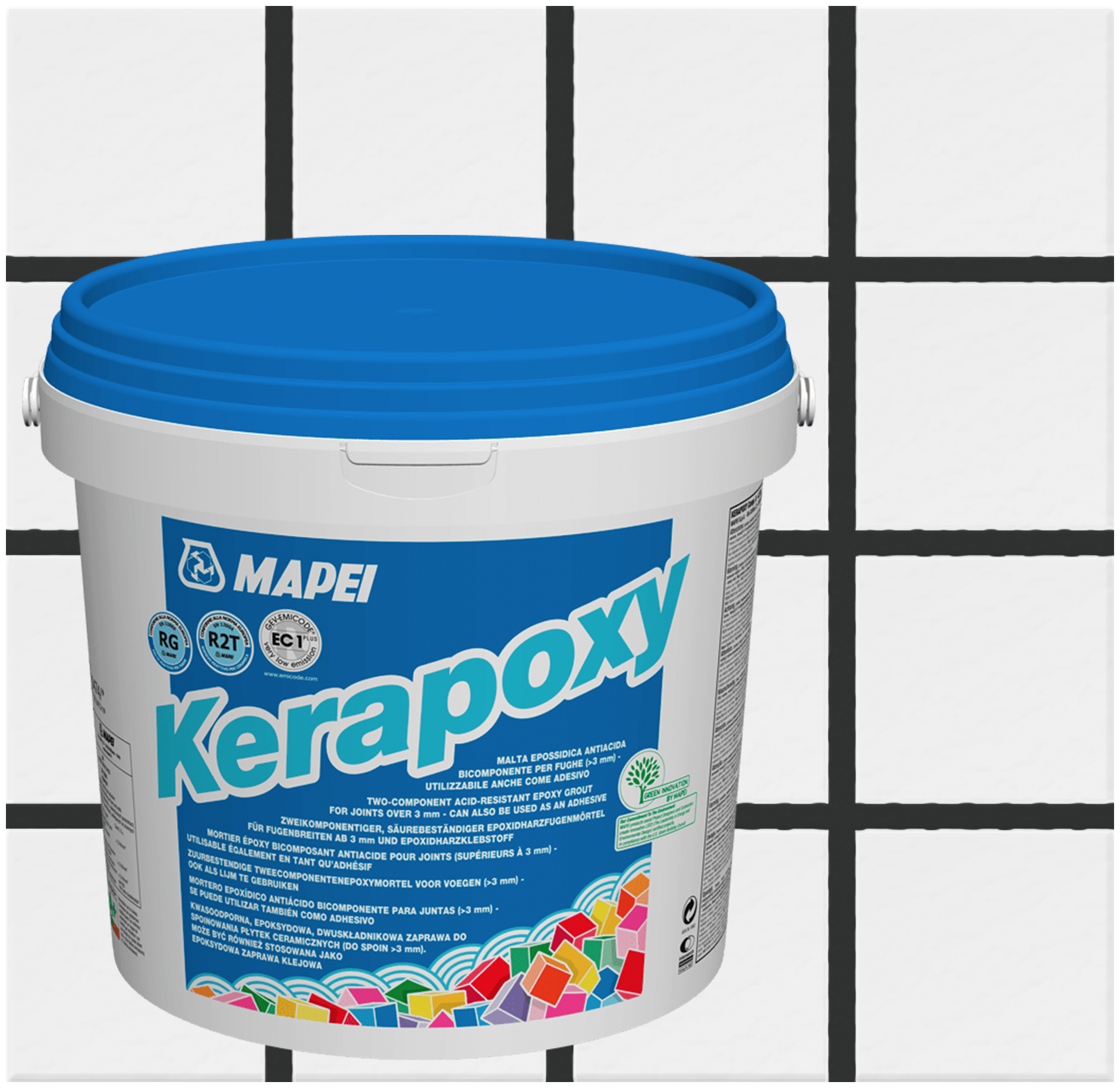 Затирка Mapei Kerapoxy №120 черная 2 кг