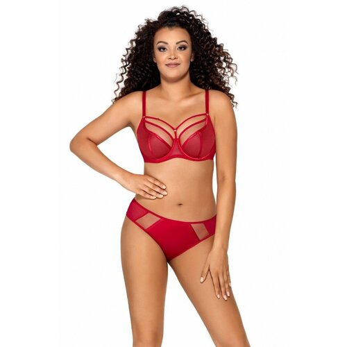фото Бюстгальтер ava lingerie, 2 шт., размер 75i, красный