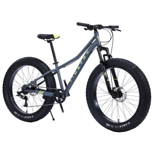 Фэтбайк горный TimeTry TT065 26 серыйзеленый 2460000₽