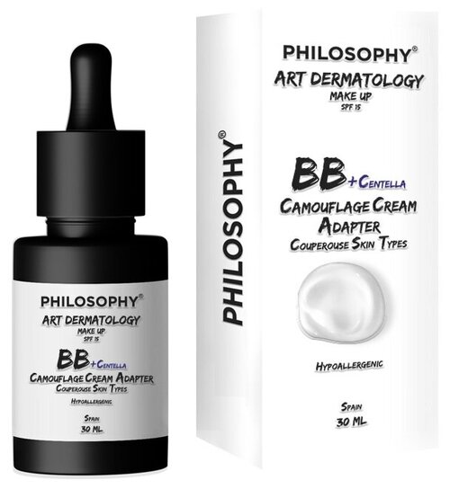 PHILOSOPHY BB-крем для самой капризной кожи Art Dermatology Centella, SPF 15, 30 мл/70 г, оттенок: универсальный, 1 шт.