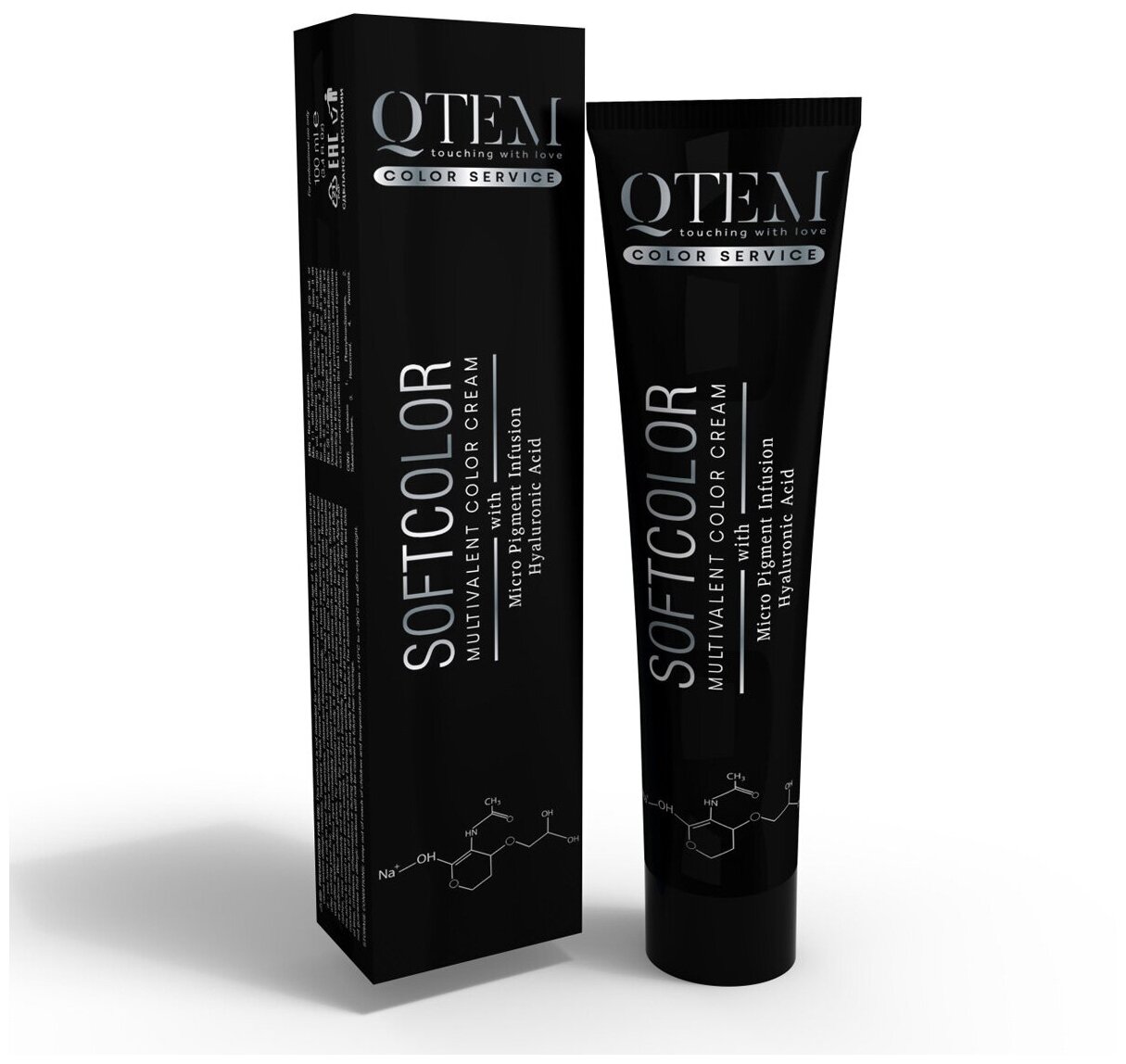 QTEM мультивалентный краситель для волос Multivalent Color Cream