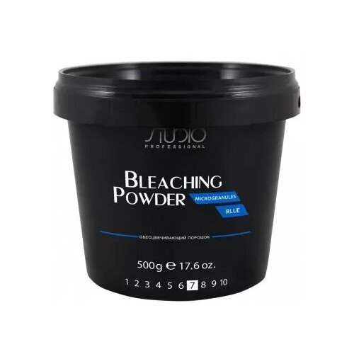 Краска для волос Kapous Professional Studio Professional Bleaching Powder Microgranules Blue, 500 г