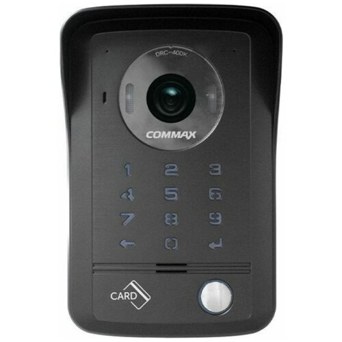 Вызывная панель COMMAX DRC-40DK Темно-серый вызывная видеопанель цветного видеодомофона commax drc 40dk