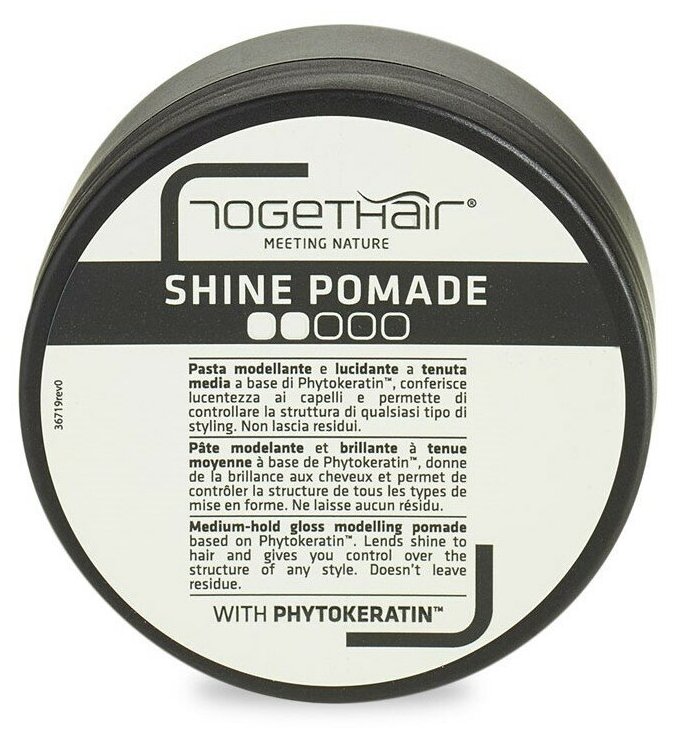 Моделирующая крем-паста средней фиксации Shine Pomade