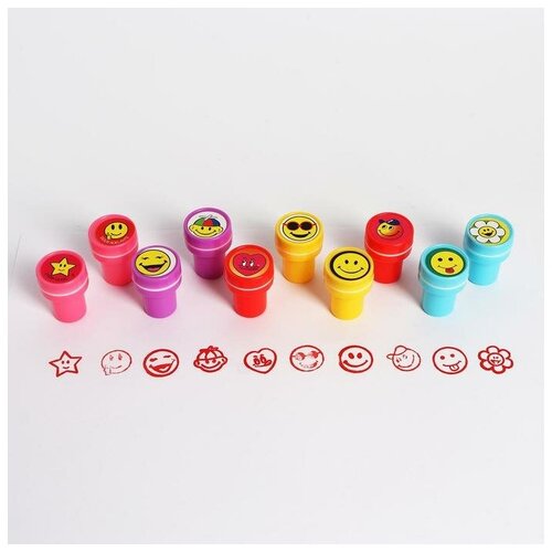Печать цветная Улыбка набор 10 шт В упаковке 1 391₽