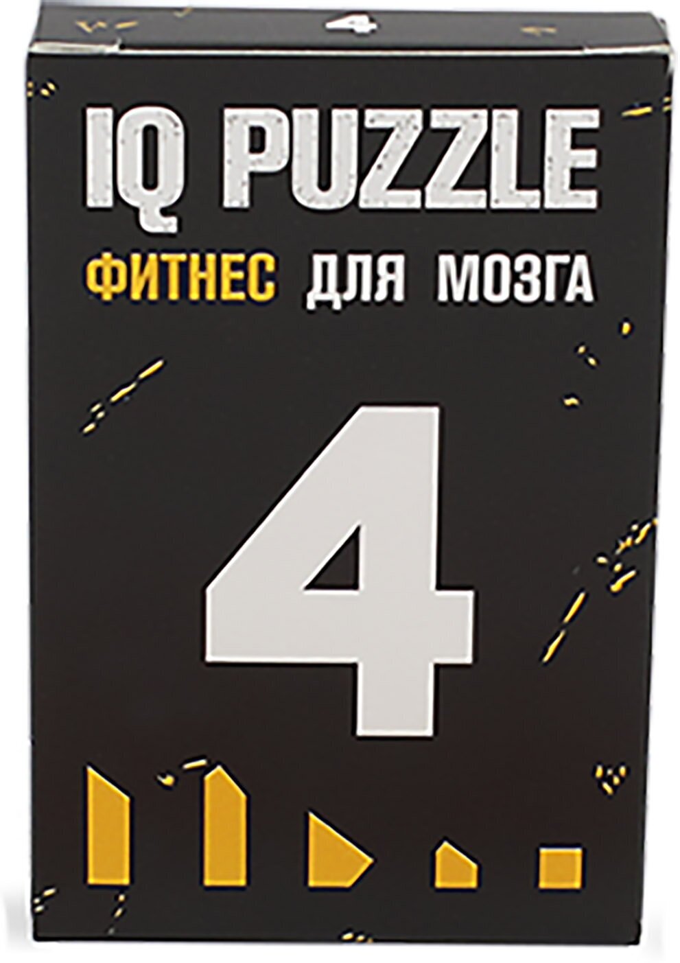 Головоломки для взрослых IQ развивающая игра пазл Цифра 4 / IQ PUZZLE для детей тренажер для мозга — купить в интернет-магазине по низкой цене на Яндекс Маркете