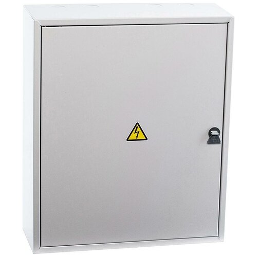 Щит навесной Узола ЩРН3-3х18-УХЛ4 54 модуля с металлической дверцей IP31 серый