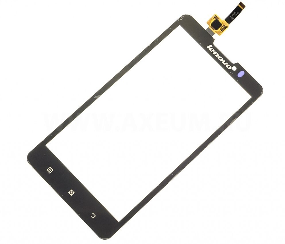 Touch screen (сенсорный экран/тачскрин) для Lenovo P780 Черный