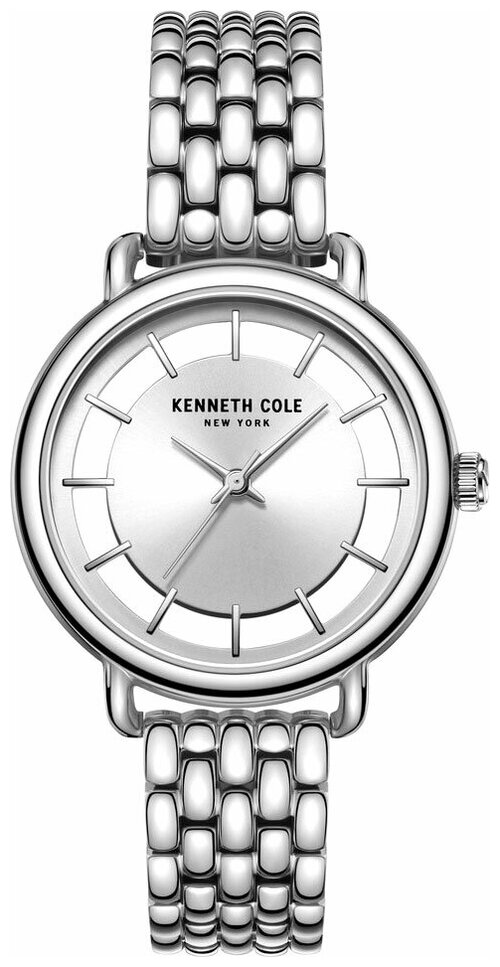 Наручные часы KENNETH COLE 50790001, серебряный