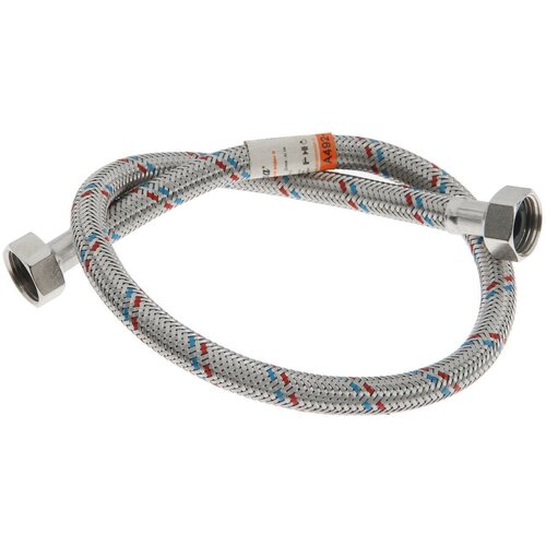 Подводка гибкая для воды Accoona A492-6 внутренняя резьба 12 60 cм нержавеющая сталь 389₽