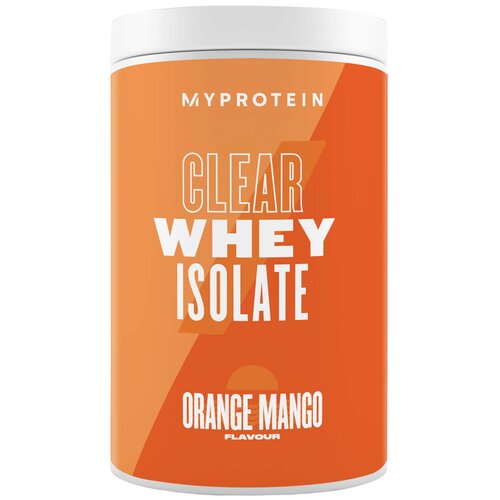 Протеин Myprotein Clear Whey Isolate, 500 гр., апельсин-манго напиток bionova протеиновый коктейль 20% 25 г 25 г 40 мл черника