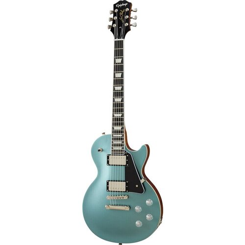 Электрогитара Epiphone Les Paul Modern Faded Pelham Blue