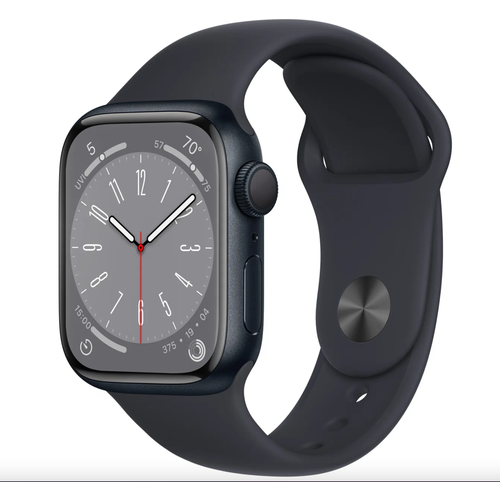 Умные часы Apple Watch Series 8 45 мм Aluminium Case (ML), midnight Sport Band