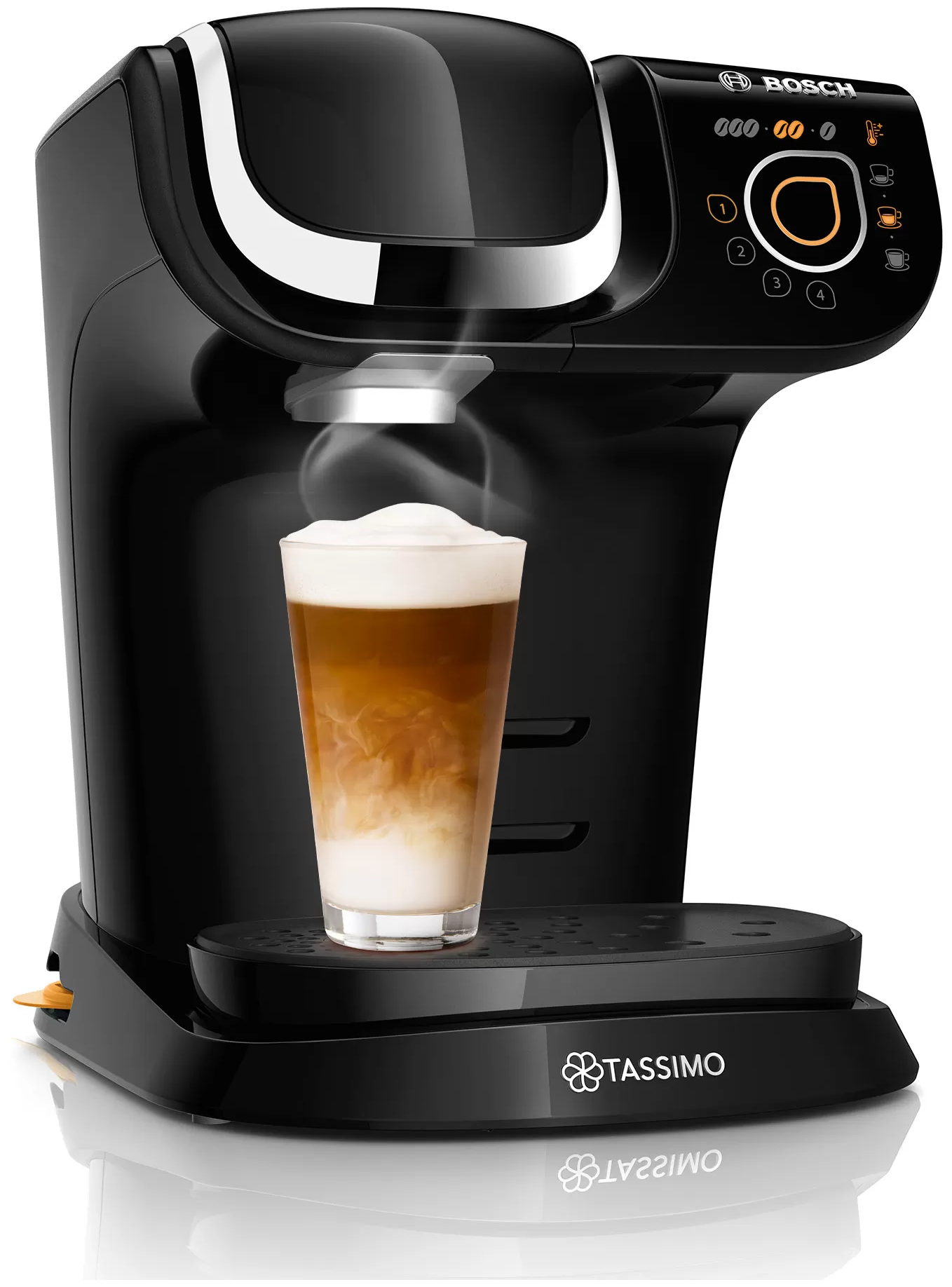 Капсульная кофемашина Bosch Tassimo My Way 2 TAS6502 1500 Вт, черный