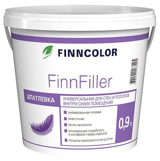 Шпатлевка FINNCOLOR FinnFiller